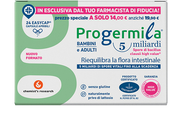 Progermila Capsule – Bambini e Adulti