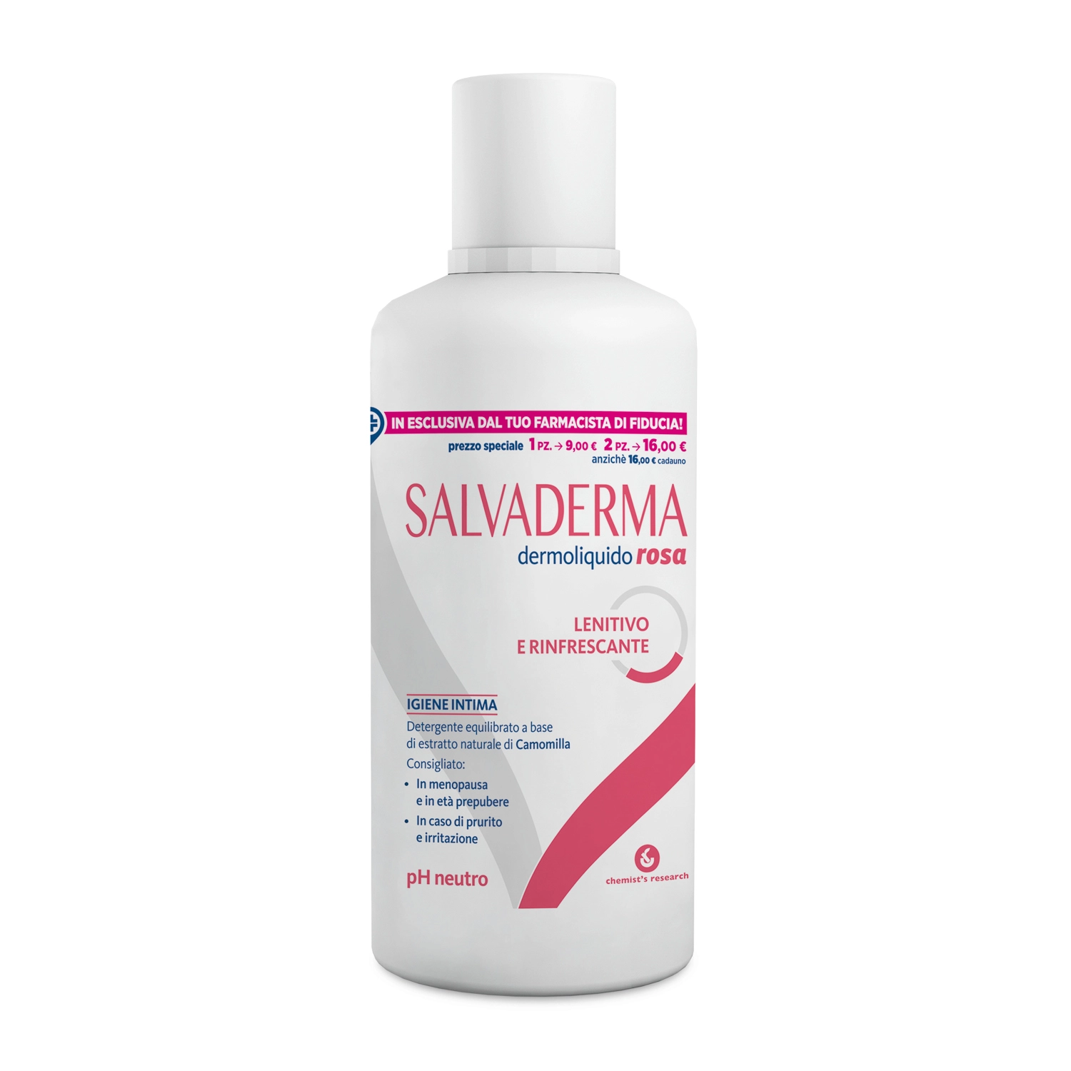 Salvaderma Dermoliquido Rosa 500 ml