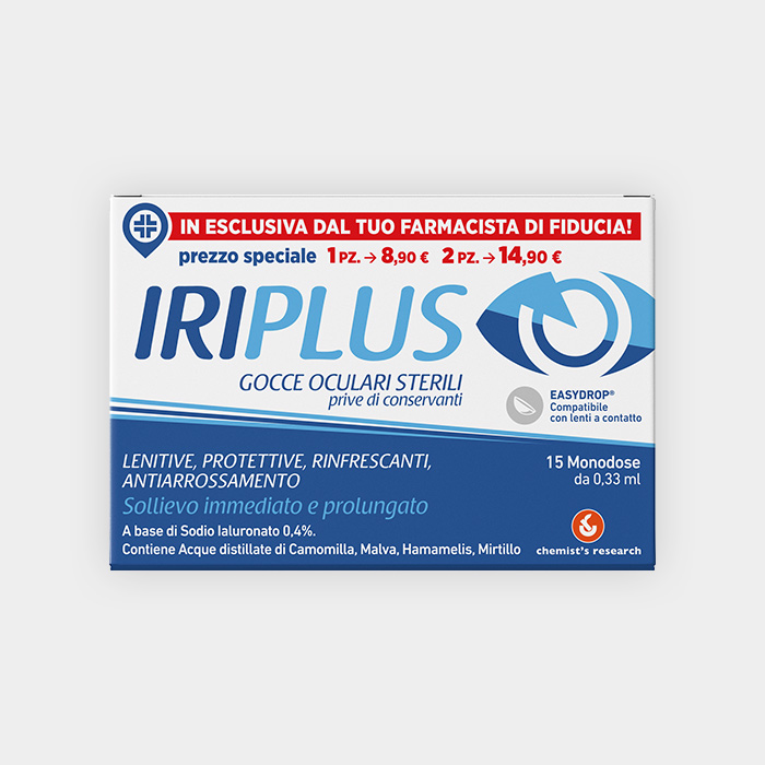 Iriplus Gocce Oculari Sterili Monodose